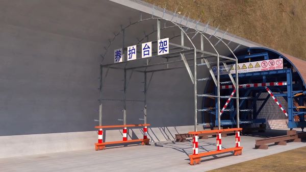 于洪区隧道施工动画制作公司 - 隧道施工工艺和施工方法 - 隧道施工汇报动画视频 - bim 工程施工动画